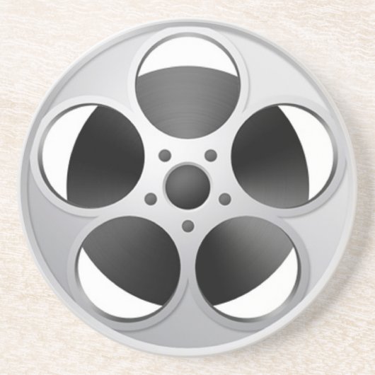 Movie Reel onderzetter bar film sterren technology (Voorkant)