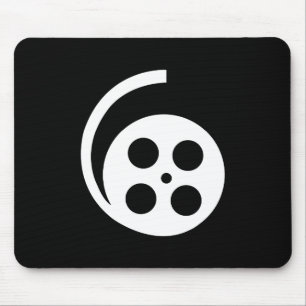 Movie Reel Pictogram Mousepad Muismat
