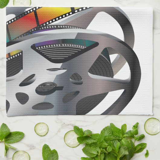 Movie Reel Theedoek (Gevouwen)