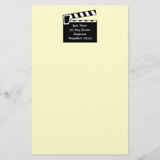 Movie Slate Clapperboard Briefpapier