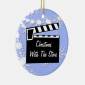 Movie Slate Clapperboard Keramisch Ornament (Rechts)