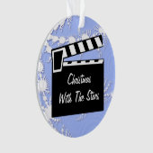 Movie Slate Clapperboard Ornament (voorkant)