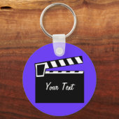 Movie Slate Clapperboard Sleutelhanger (Voorkant)