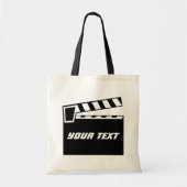 Movie Slate Clapperboard Tote Bag (Voorkant)