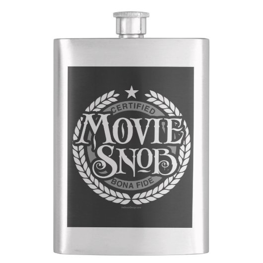 Movie Snob - grappige film liefhebber Flacon (Voorkant)