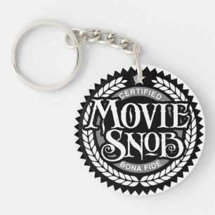 Movie Snob - grappige film liefhebber Sleutelhanger