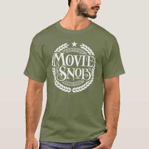 Movie Snob - grappige film liefhebber T-shirt