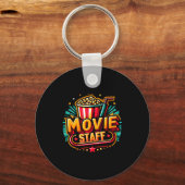 Movie Staff Party Night Behind The Scene Awesomene Sleutelhanger (Voorkant)
