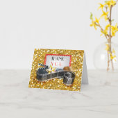 MOVIE STAR BROADWAY-bedankkaart Kaart (Gele Bloem)