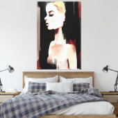 Movie Star Canvas Afdruk (Insitu (Slaapkamer))