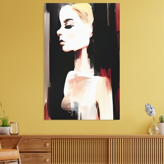 Movie Star Canvas Afdruk (Insitu (Woonkamer))