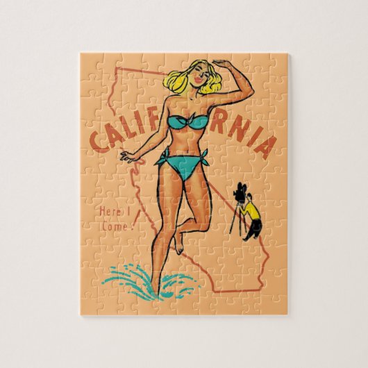 Movie Star Pinup Legpuzzel (Verticaal)