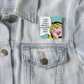 Movie Star Pop Art Button (In situ)