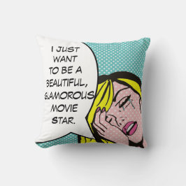 Movie Star Pop Art Sierkussen