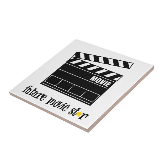 Movie Star Tegeltje (Zijkant)