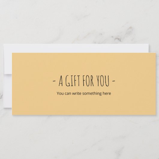 Movie Streaming Abonnement Gift Kaart Sjabloon (Achterkant)