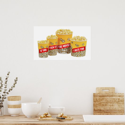 MOVIE TALKER-poster Poster (Keuken)