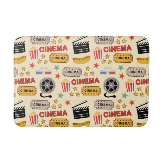 Movie Theater leuk patroon Badmat (Voorkant)