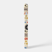Movie Theater leuk patroon iPhone 15 Case (Linkerkant)