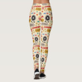 Movie Theater leuk patroon Leggings (Achterkant)