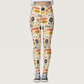 Movie Theater leuk patroon Leggings (Voorkant)