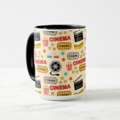 Movie Theater leuk patroon Mok (Voorkant links)