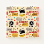 Movie Theater leuk patroon Notitieboek (Achterkant)
