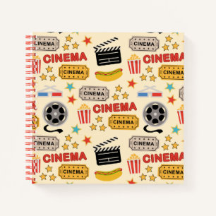 Movie Theater leuk patroon Notitieboek