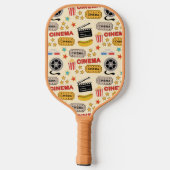 Movie Theater leuk patroon Pickleball Paddle (Achterkant)