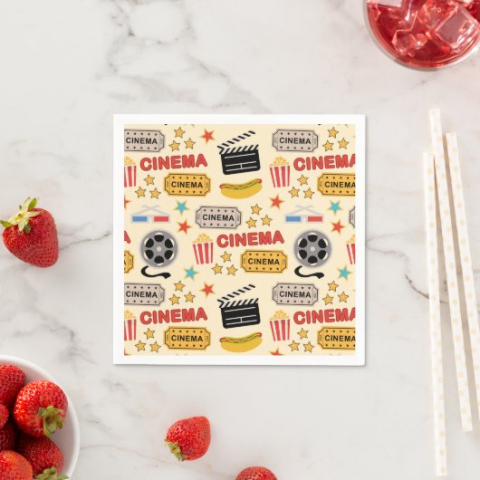 Movie Theater leuk patroon Servet (Insitu)