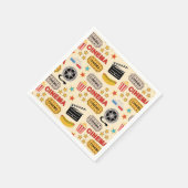 Movie Theater leuk patroon Servet (Hoek)