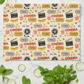 Movie Theater leuk patroon Theedoek (Gevouwen)