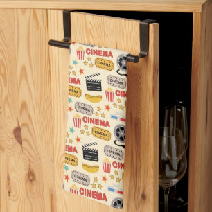 Movie Theater leuk patroon Theedoek