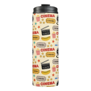 Movie Theater leuk patroon Thermosbeker
