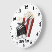 movie theater time popcorn grote klok (Hoek)