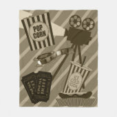 Movie Theatre Props  ontwerp Fleece Deken (Voorkant)