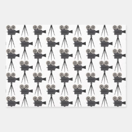 Movie Theme Trio Inpakpapier Vel