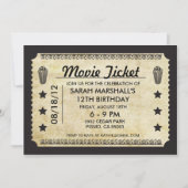 Movie Ticket Kaart (Voorkant)
