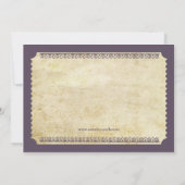 Movie Ticket Kaart (Achterkant)
