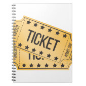Movie Ticket Notitieboek (Voorkant)