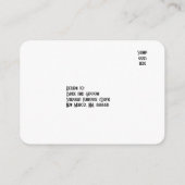 Movie Ticket Theme RSVP-kaart Informatiekaartje (Achterkant)