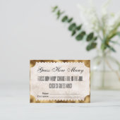 Movie Ticket Vrijgezellenfeest Raad eens hoeveel k Informatiekaartje (Staand voorkant)