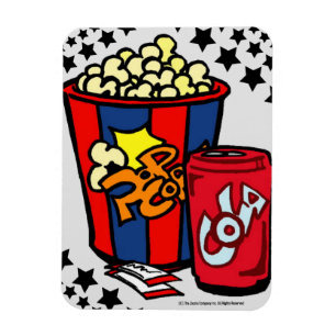 "Movie-Time Goodies" Flexible Magnet Magneet