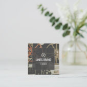 Movie Video Filmmaker Vierkante Visitekaartje (Staand voorkant)