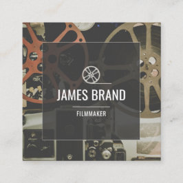 Movie Video Filmmaker Vierkante Visitekaartje