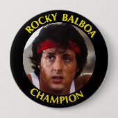 Movieprop Rocky III-Button Ronde Button 4,0 Cm (Voorkant)