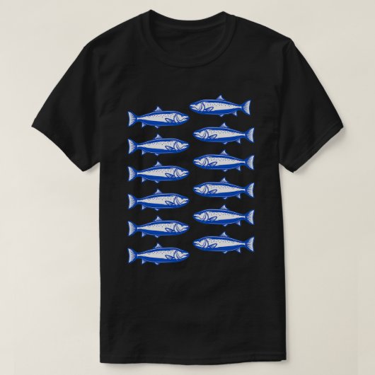 Movimento Le Sardine Anti-Salvini (3) T-shirt (Design voorkant)