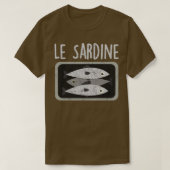Movimento Le Sardine Anti-Salvini Peace Movement T-shirt (Design voorkant)