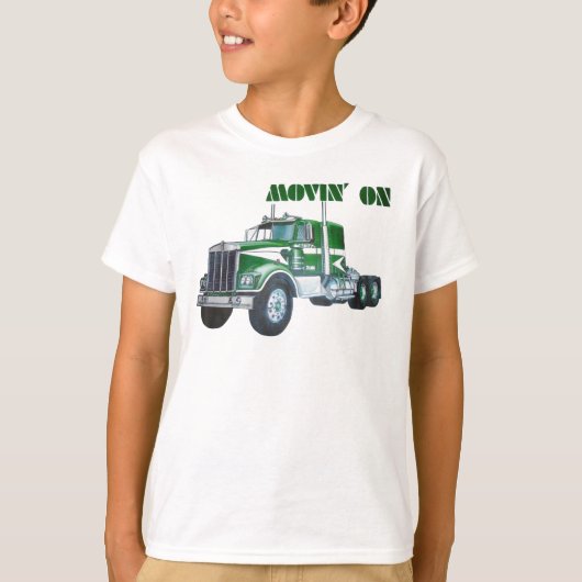 Movin' On Kenworth T-shirt (Voorkant)