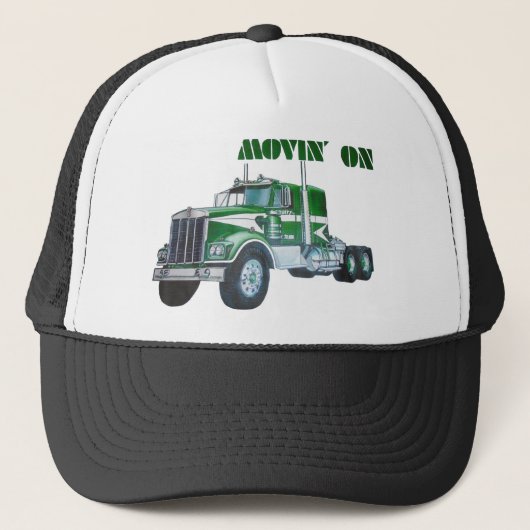 Movin' On Kenworth Trucker Pet (Voorkant)